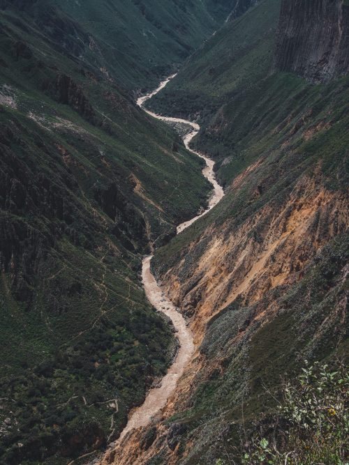 Rzeka w największym kanionie Boliwii