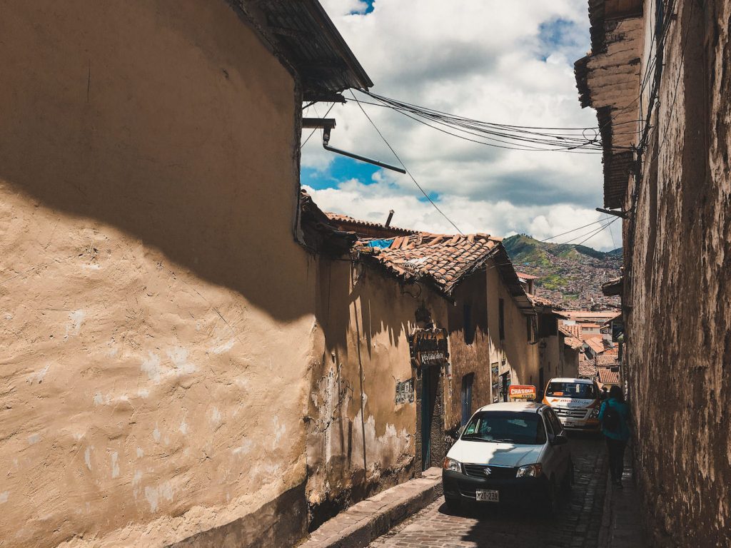 Ulica w Cusco