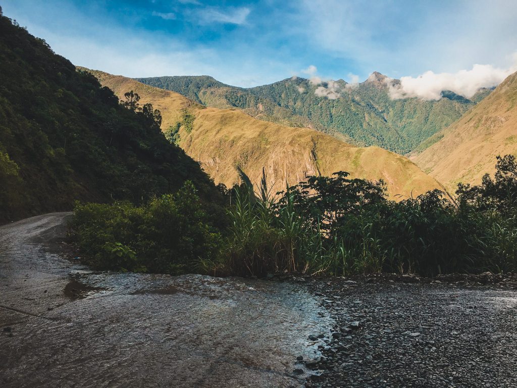 Górska droga w Peru