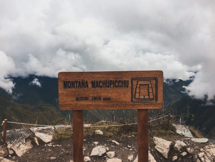 Tablica Montana machupicchu