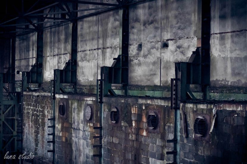 Opuszczona fabryka Ursus w Warszawie