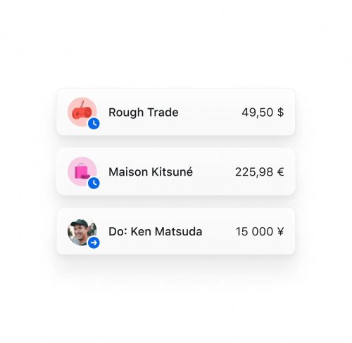 Revolut payment in different currencies